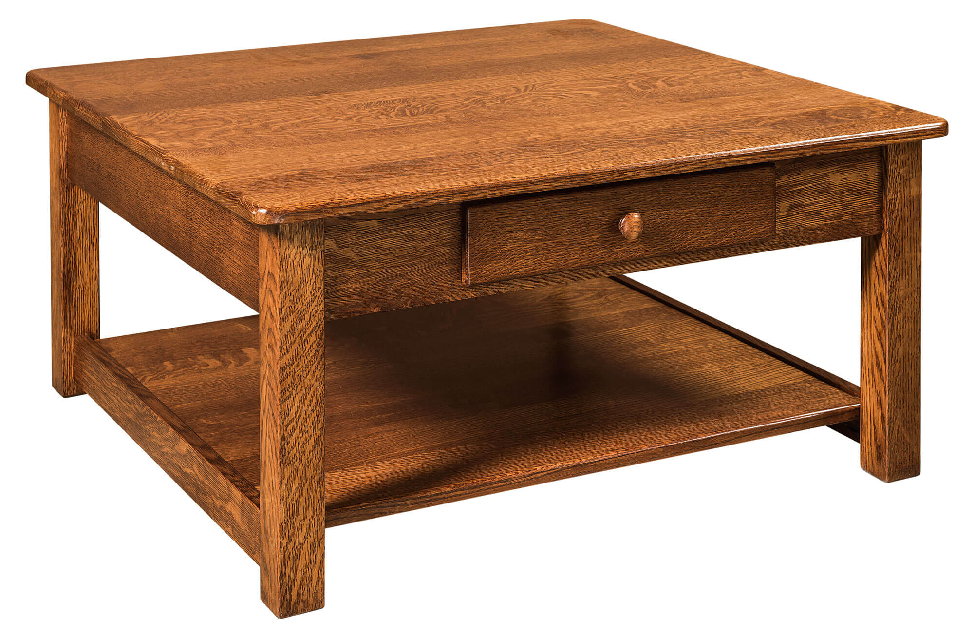 AJs Furniture AJ1 Series Contemporary Mission Coffee Table