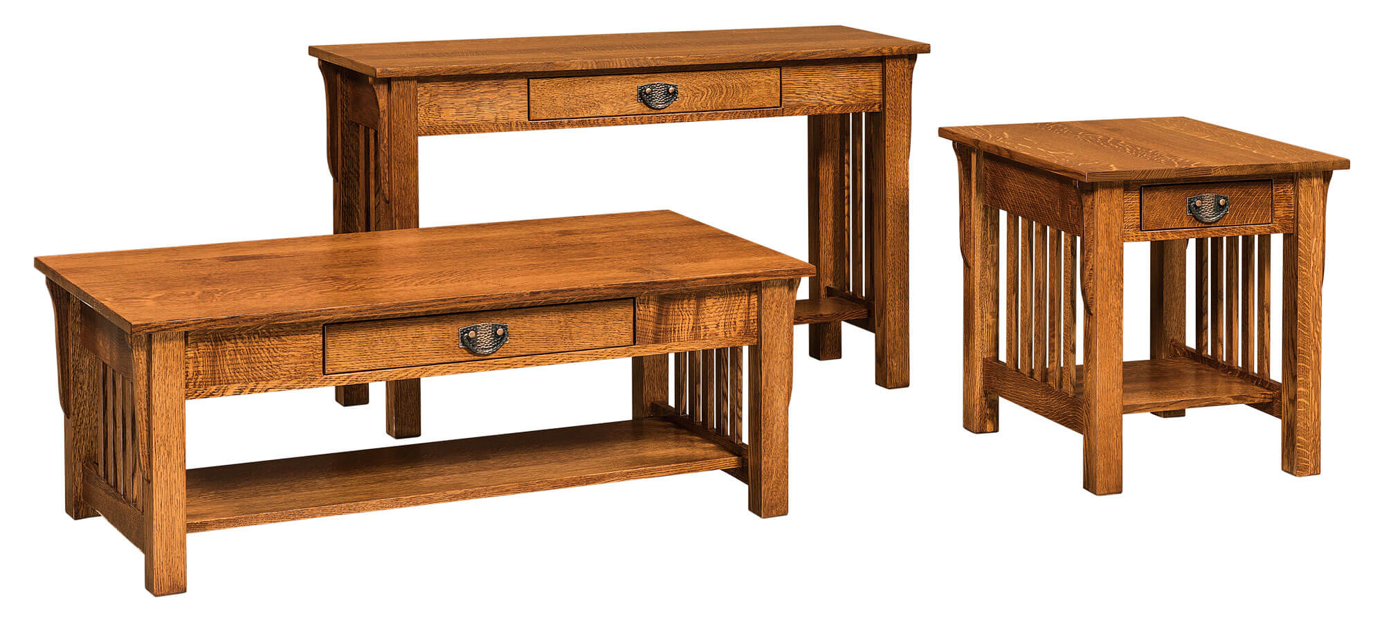 AJs Furniture AJ3 Series Mission Occasional Tables