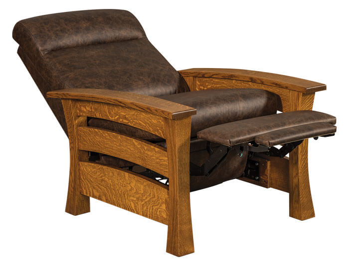AJs Furniture Barrington Recliner Full Reclined