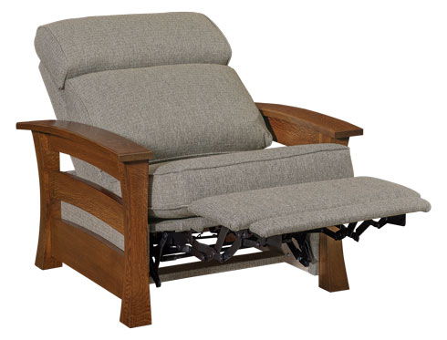 AJs Furniture Barrington Stockton WH Chair Recliner Full Reclined