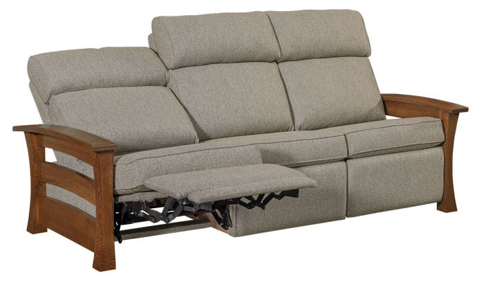 AJs Furniture Barrington Stockton WH Sofa Recliner Full Reclined