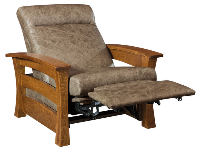 AJs Furniture Barrington WH Chair Recliner Full Reclined