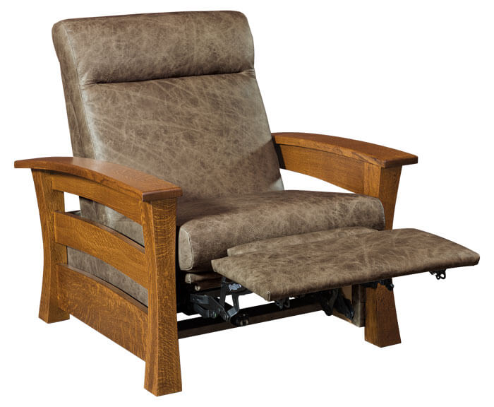 AJs Furniture Barrington WH Chair Recliner Mid Reclined