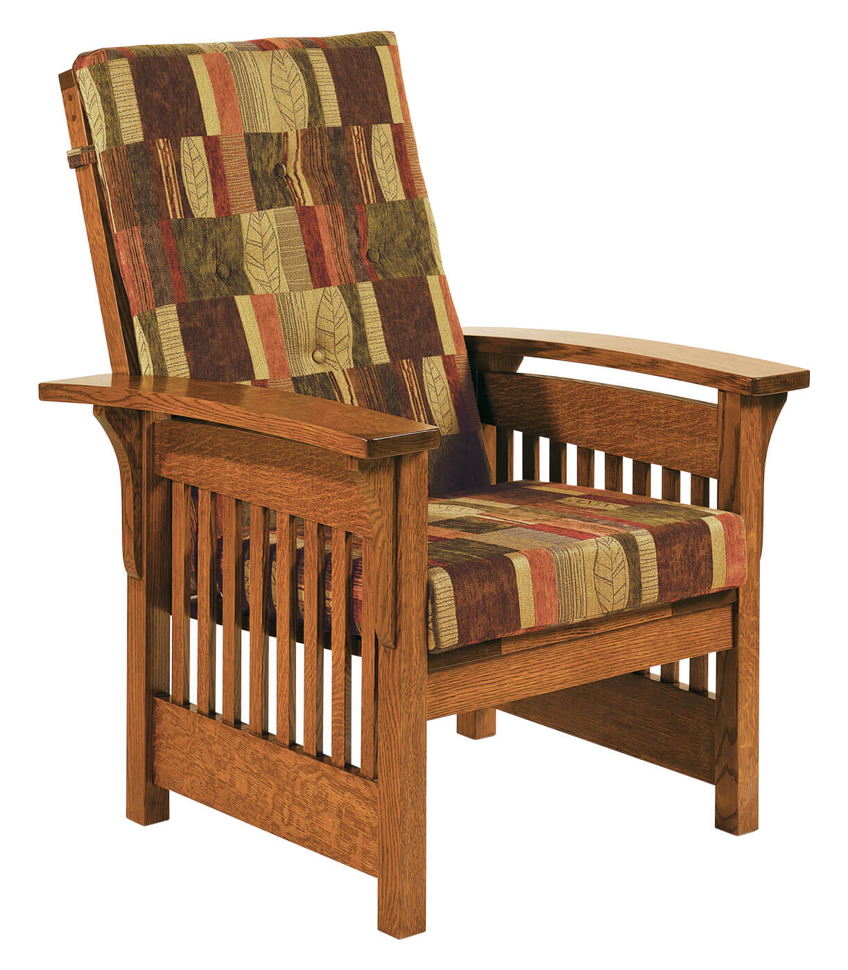 AJs Furniture Bow Arm Slat Chair