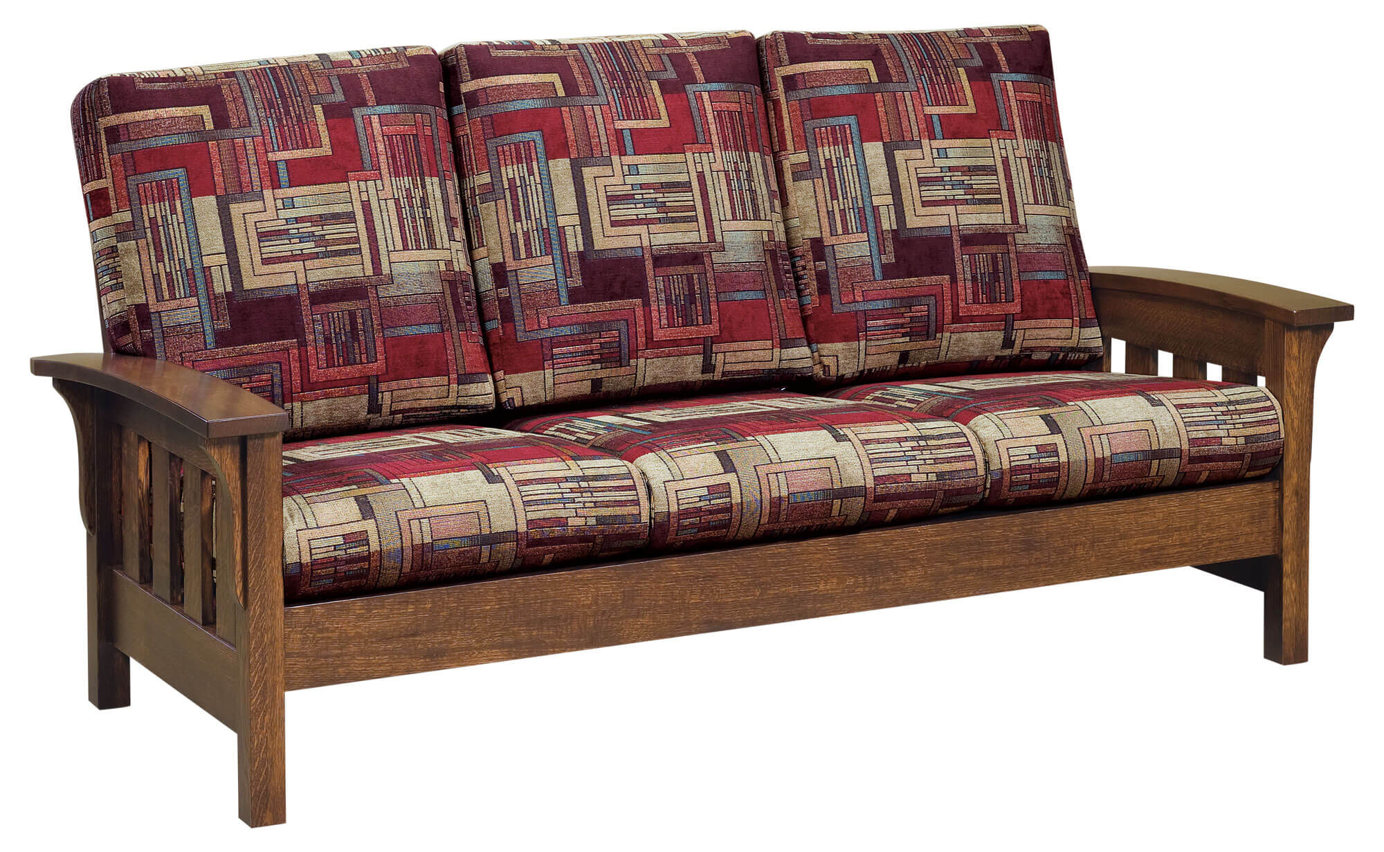 AJs Furniture Bow Arm Sofa