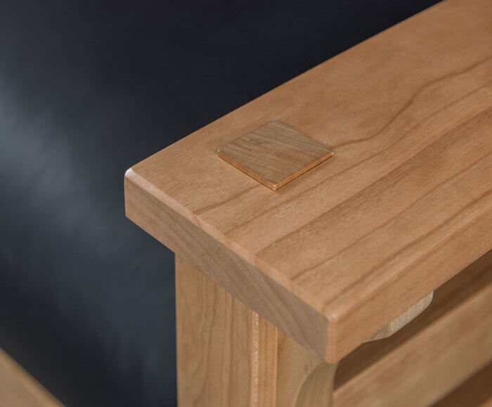 AJs Furniture Durango Morris Chair Arm Detail