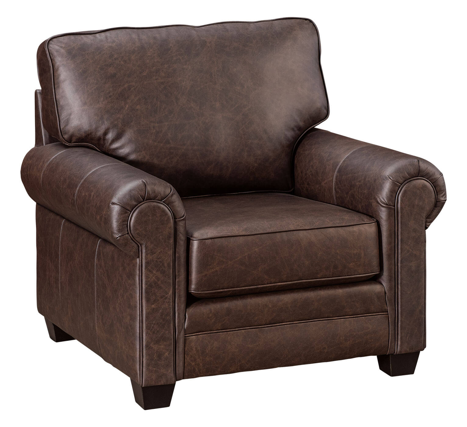 LuxHome Seating Ellington Chair Panel Arm