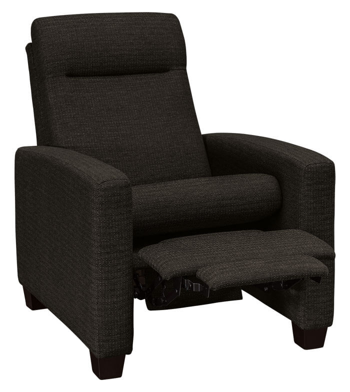 LuxHome Seating Harmony Push Back Recliner Mid Reclined