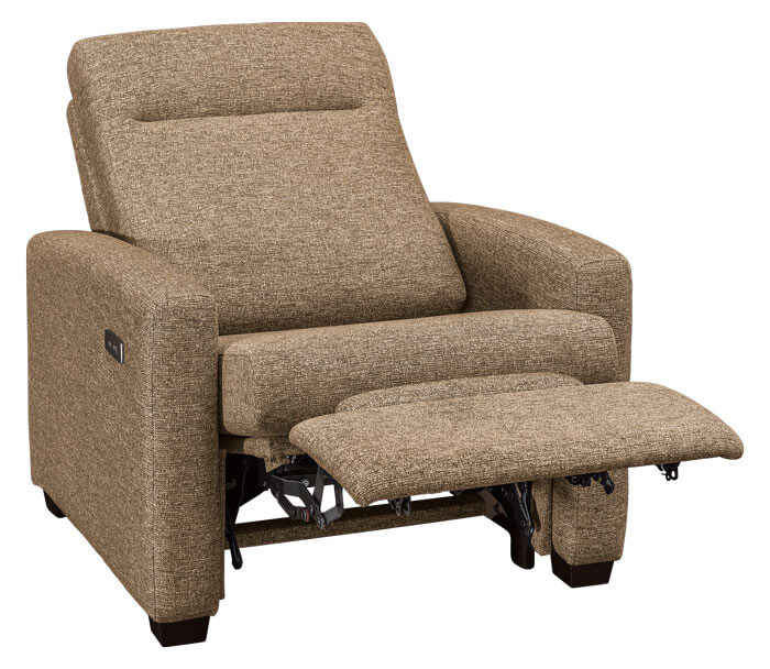 LuxHome Seating Harmony WH Chair Recliner with Power Option Full Reclined