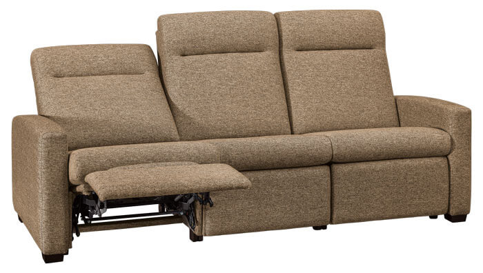 LuxHome Seating Harmony WH Sofa Recliner Full Reclined