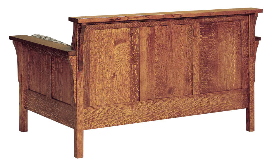 AJs Furniture Highback Panel Loveseat Back