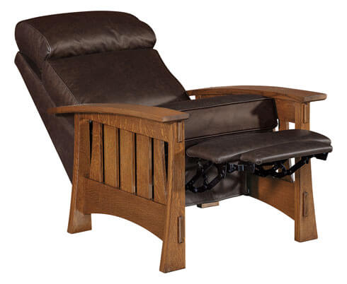 AJs Furniture Highland Stockton Recliner Full Reclined