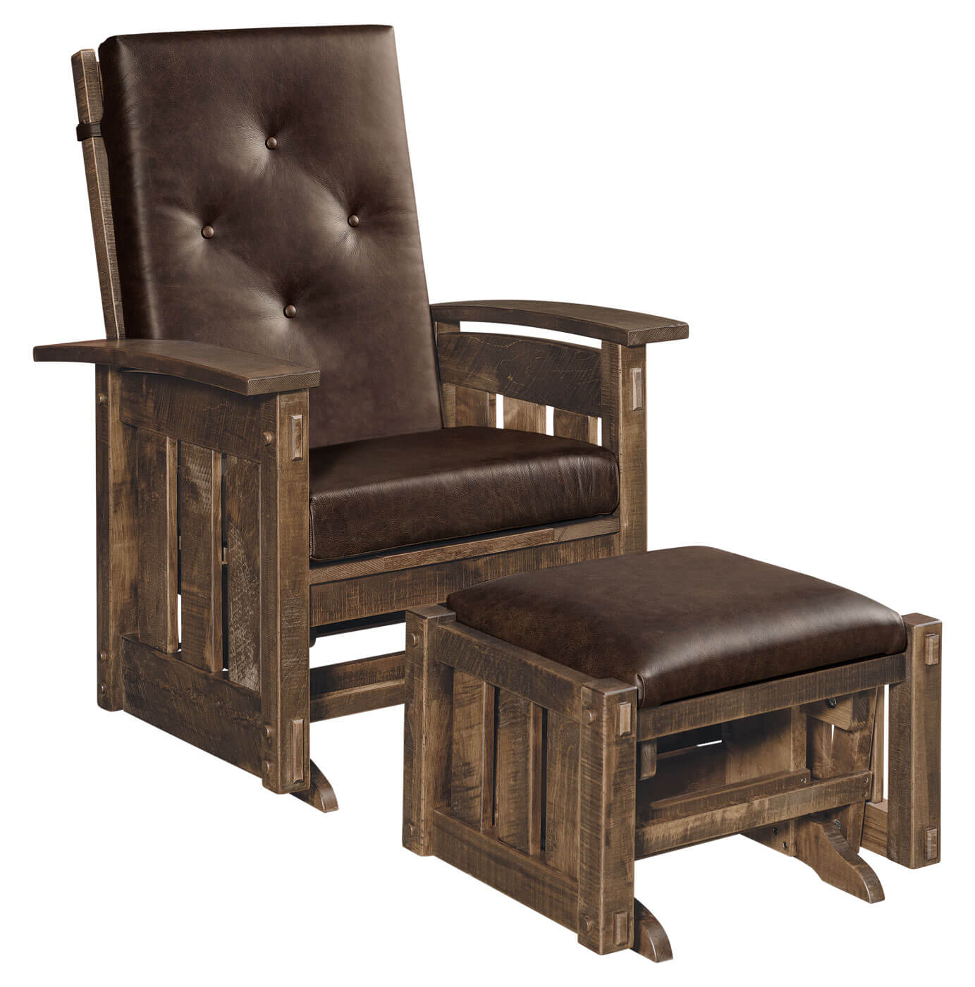 AJs Furniture Houston Glider with Ottoman