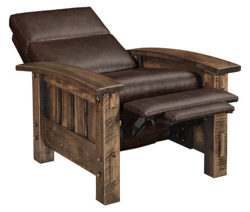 AJs Furniture Houston Recliner Full Reclined