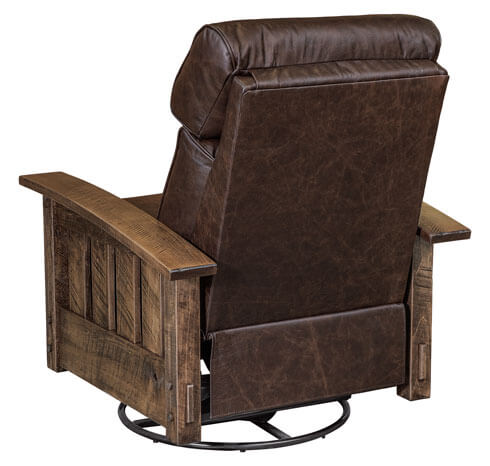 AJs Furniture Houston Stockton Swivel Rocker Recliner Back