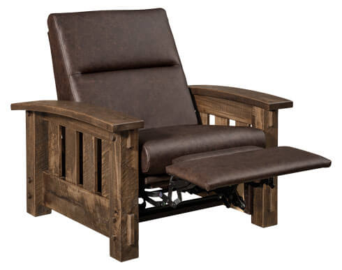 AJs Furniture Houston WH Chair Recliner Mid Reclined