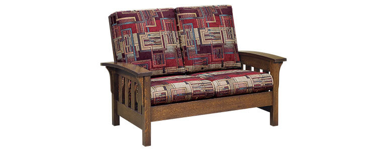 AJ’s Furniture Bow Arm Loveseat