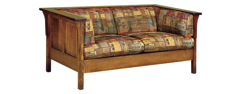 AJ’s Furniture Cubic Panel Loveseat