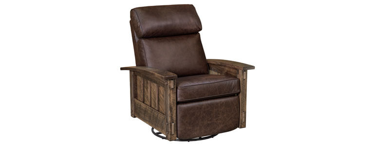 AJ’s Furniture Houston Stockton Swivel Glider Recliner