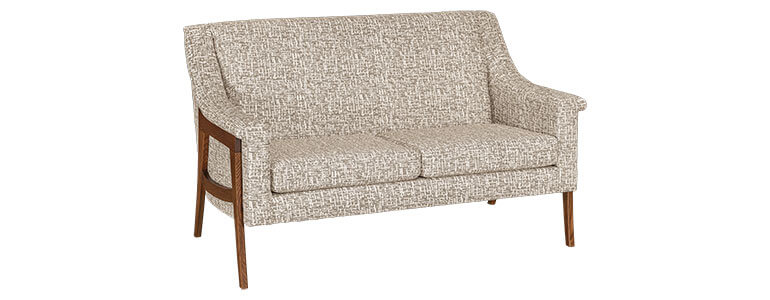 LuxHome Seating Andover Loveseat