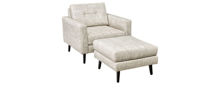 LuxHome Seating Serene Footstool