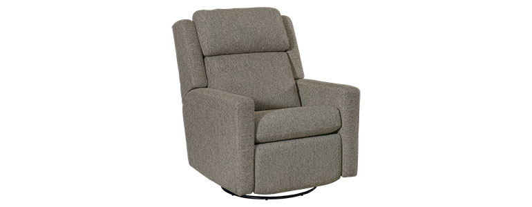 LuxHome Seating Tatum Chair Swivel Glider Recliner