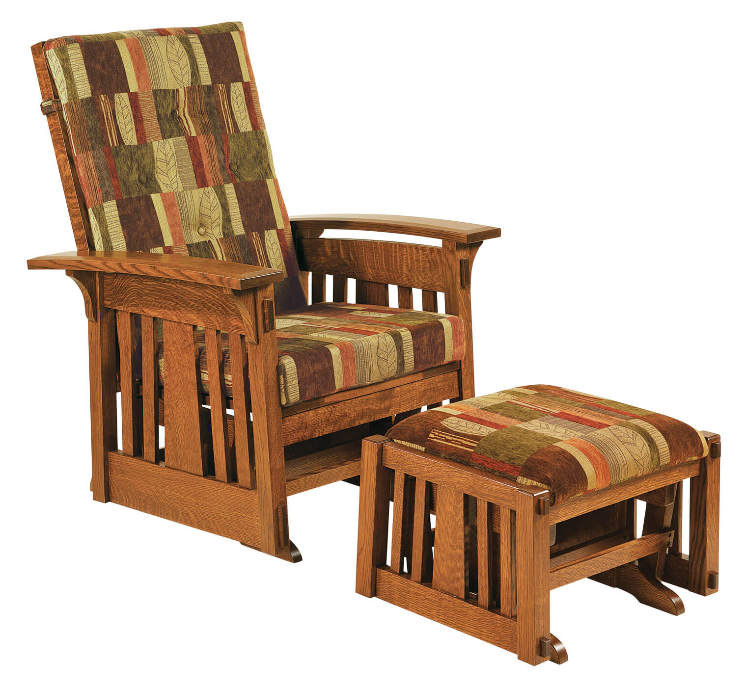 AJs Furniture McCoy Glider with Ottoman