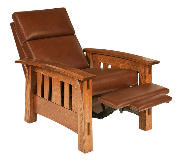 AJs Furniture McCoy Chair Recliner Mid Reclined