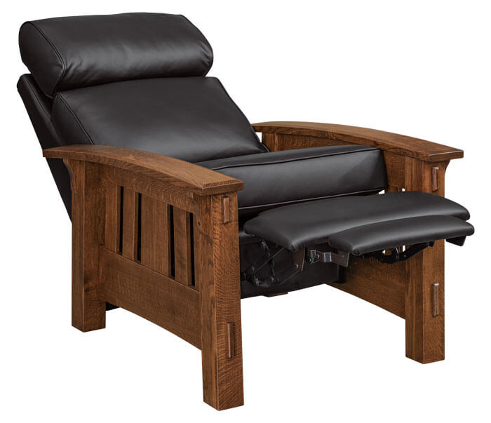 AJs Furniture McCoy Stockton Recliner Full Reclined