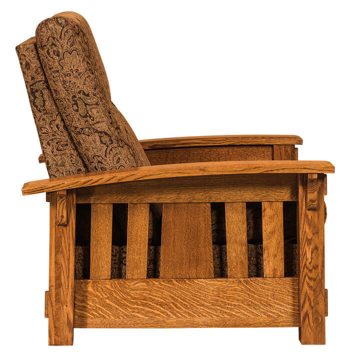 AJs Furniture McCoy WH Chair Recliner Side