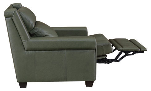 LuxHome Seating Remington Chair Recliner with Tilt Headrest Key Arm Side Full