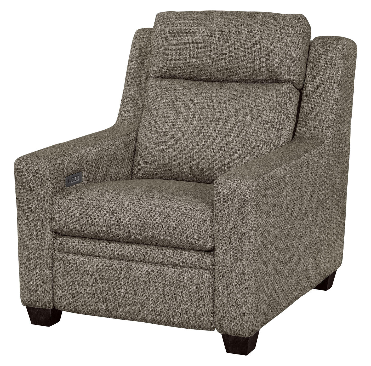 LuxHome Seating Remington Chair Recliner with Tilt Headrest Track Arm