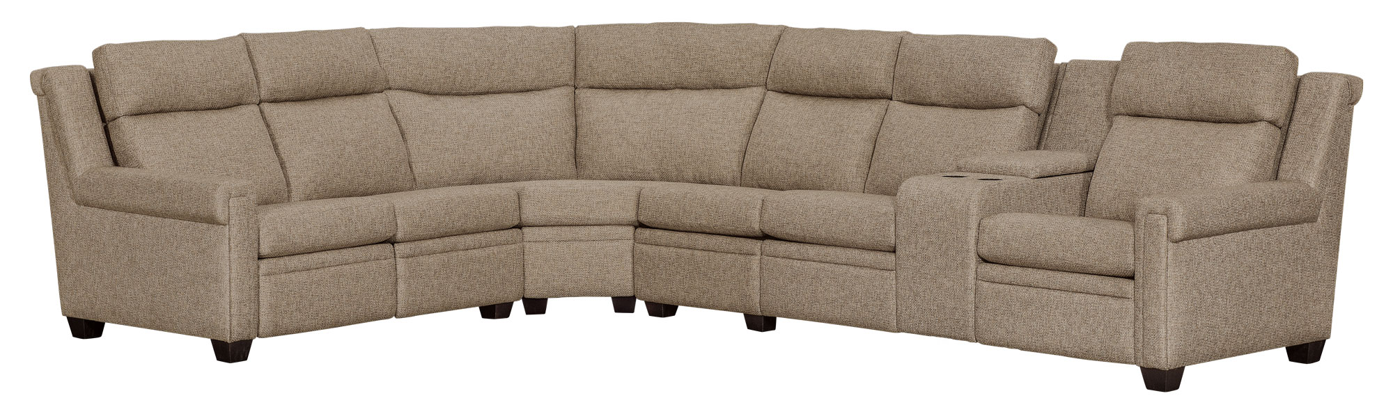 LuxHome Seating Remington Sectional Key Arm