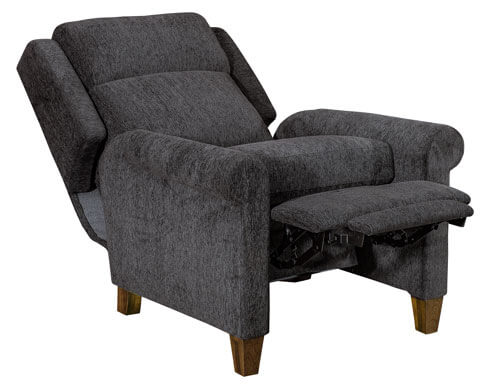 LuxHome Seating Rollins Recliner Full Reclined