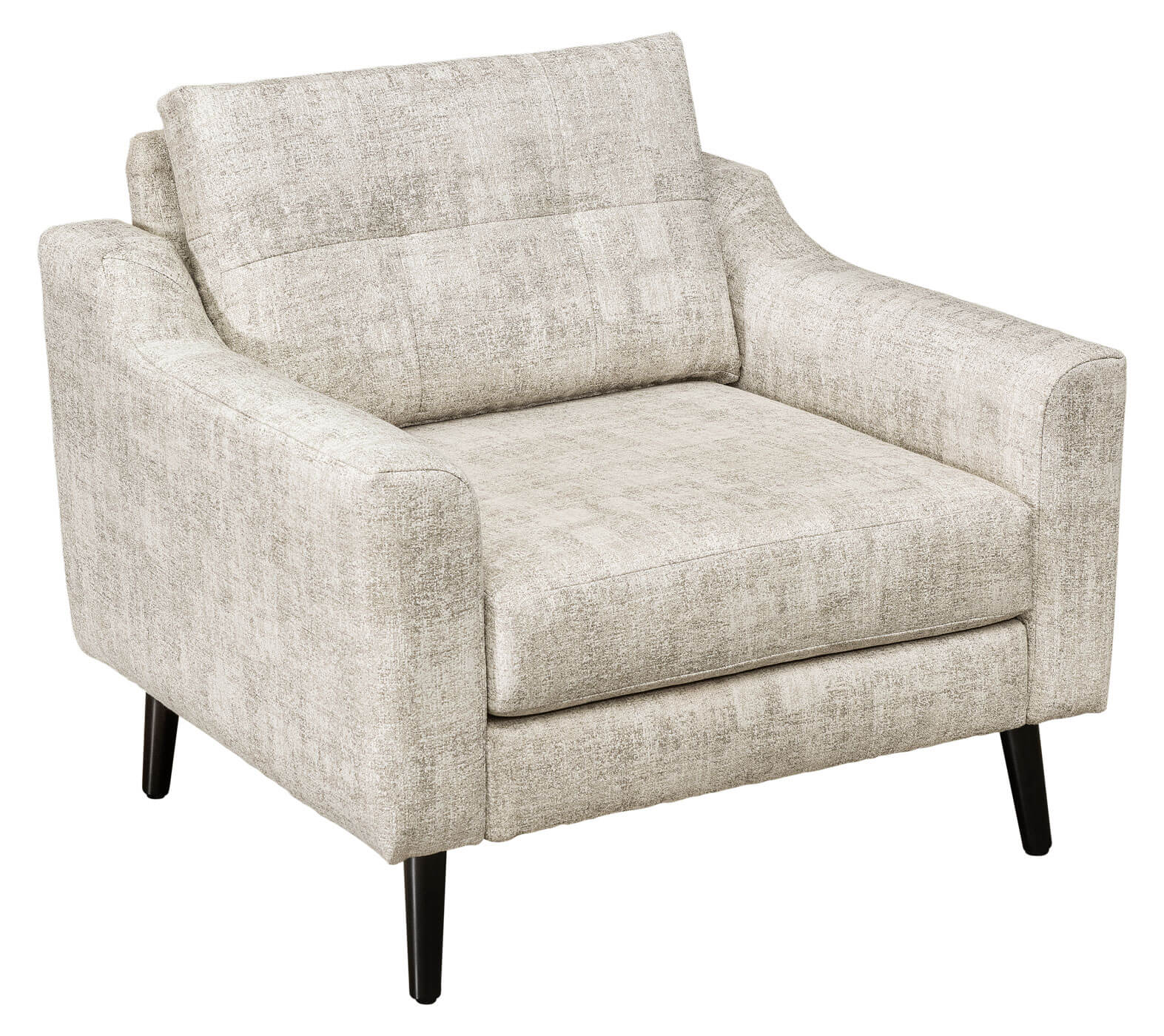 LuxHome Seating Serene Chair Tear Drop Arm