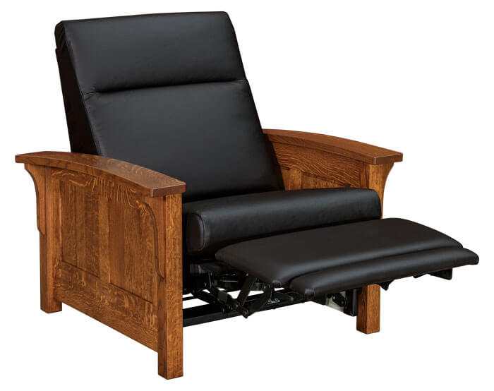 AJs Furniture Skyline Panel WH Chair Recliner Mid Reclined