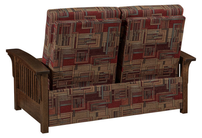 AJs Furniture Skyline Slat WH Loveseat Recliner Back