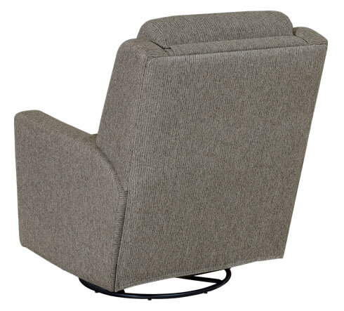 LuxHome Seating Tatum Chair Swivel Rocker Recliner Back
