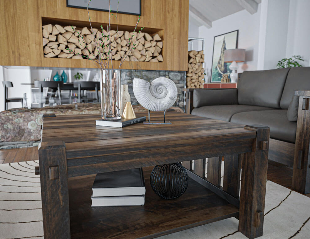 AJs Furniture Amish Made Living Room Occasional Tables