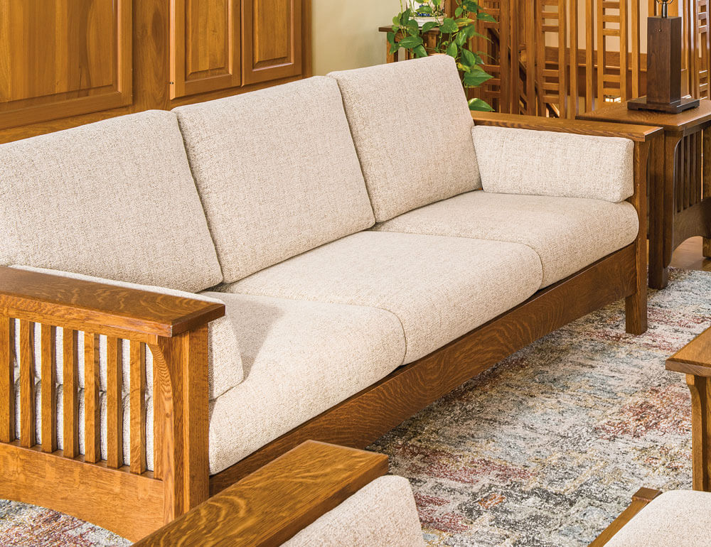 AJs Furniture Amish Made Living Room Sofas
